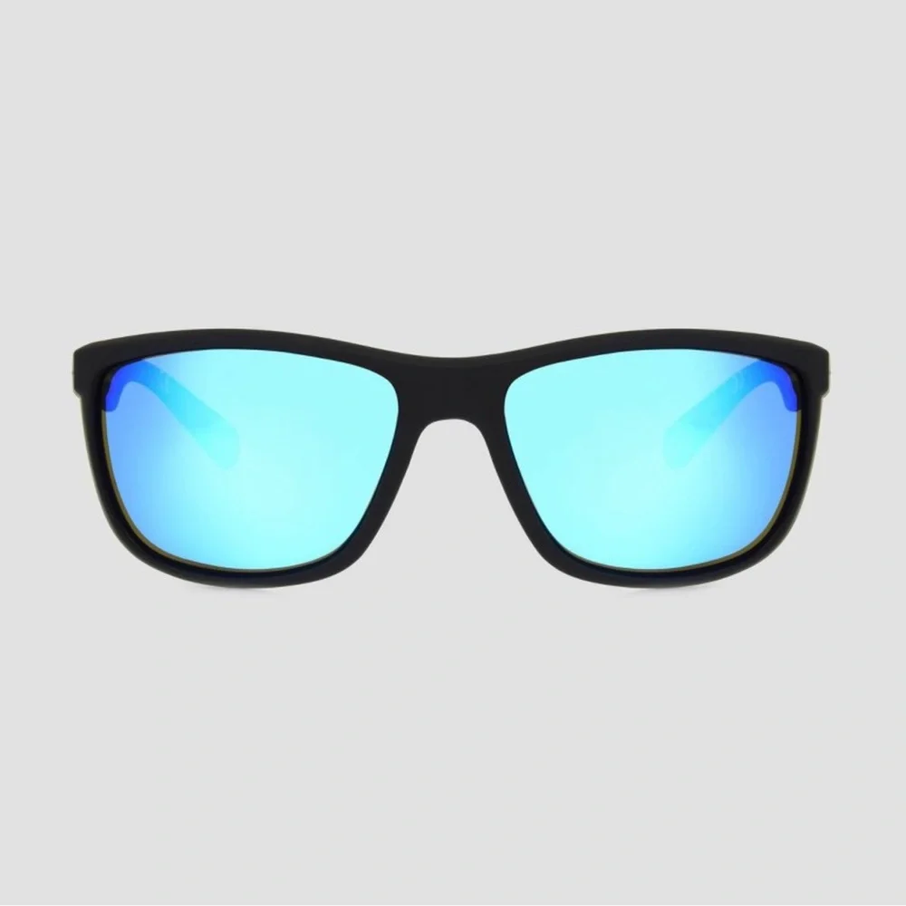 Polarized Black and Blue Sunglasses